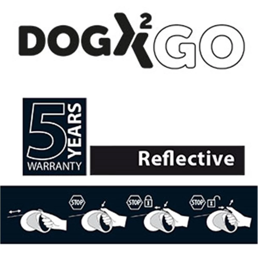 KARLIE Roll-Leine DOGX2GO Seil 5m Gr. M Bis 20kg Für Hunde – Bild 8