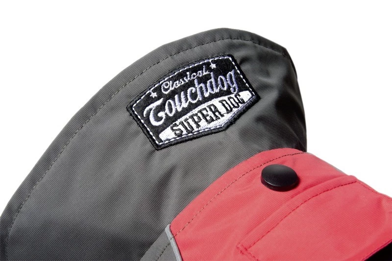 KARLIE TOUCHDOG Hundemantel OUTDOOR TIGER-Logo 2in1 GELB Für Hündinnen Und Rüden – Bild 2