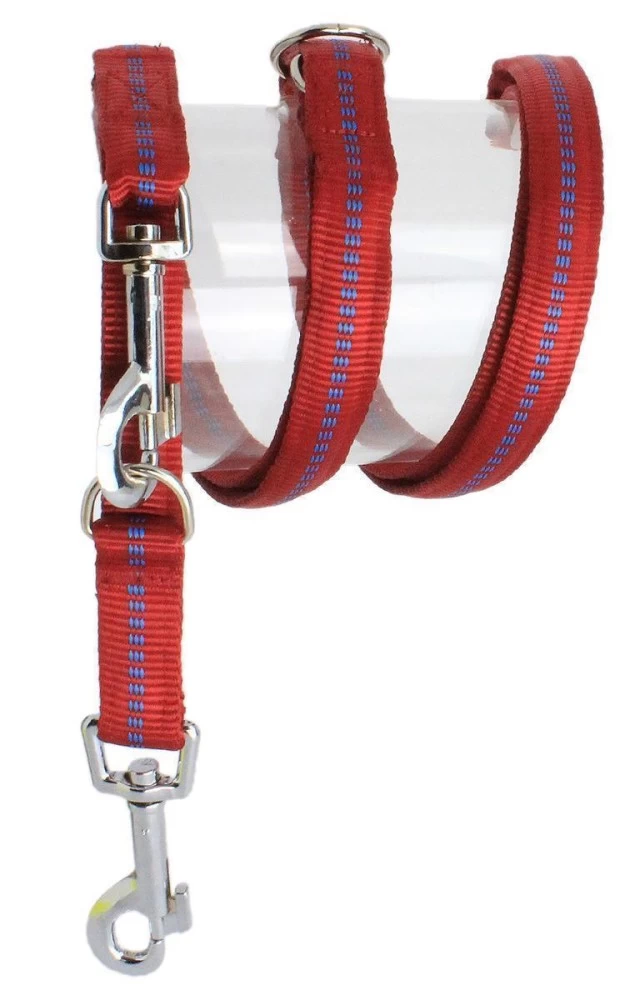 KOCH Leine NYLONLEINE Mit Kennfäden Verstellbar Gepolstert 15mm 200cm Für Hunde – Bild 5