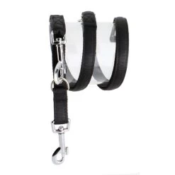 KOCH Leine NYLONLEINE UNI Verstellbar Gepolstert 25mm 300cm Für Hunde