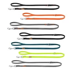 KOCH Leine WATERPROOF Verstellbar 2m Verschiedene Farben Und Breiten Für Hunde