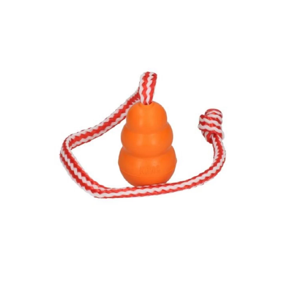 KONG® Spielzeug DOG AQUA Mit Kordel Größe M - L Für Hunde – Bild 2