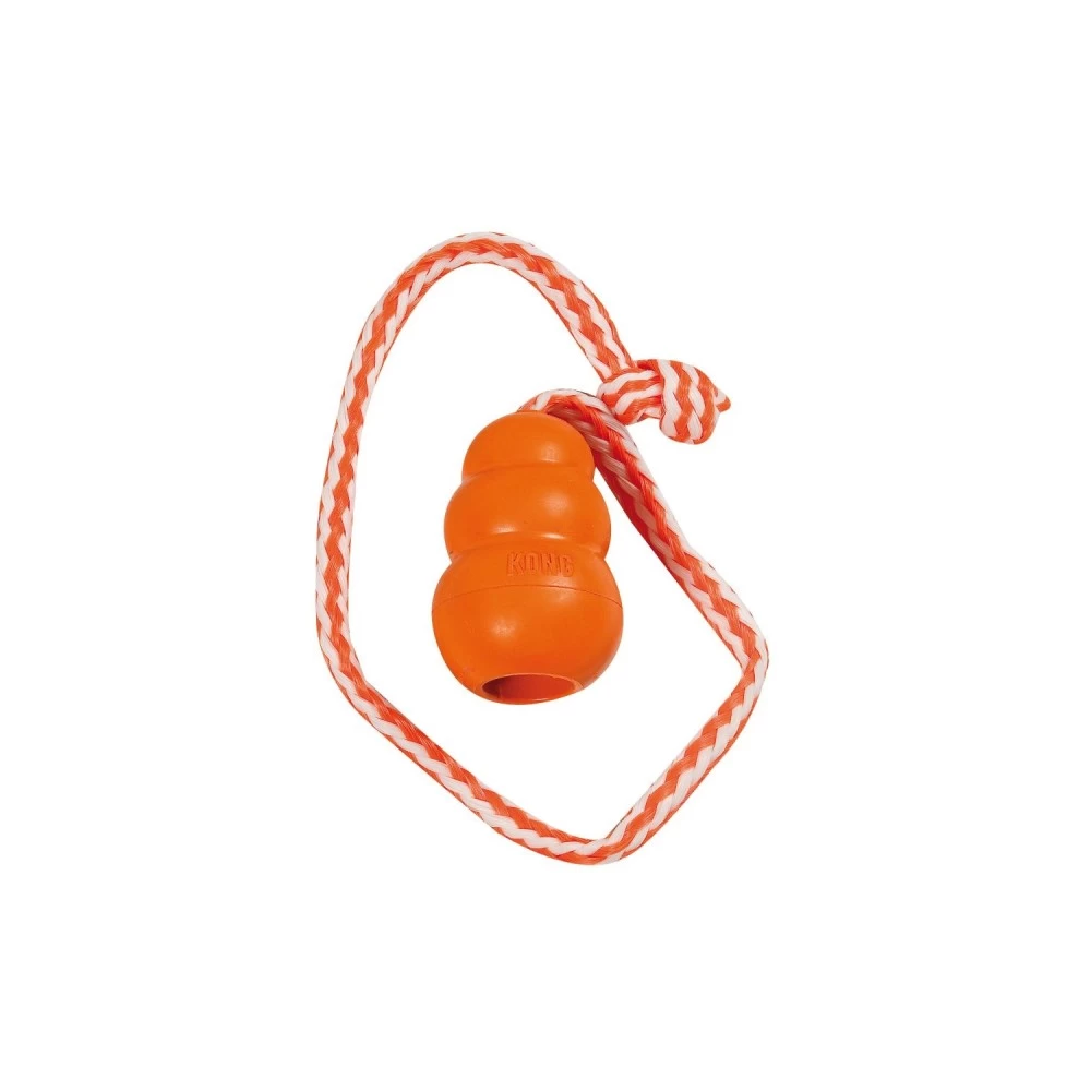 KONG® Spielzeug DOG AQUA Mit Kordel Größe M - L Für Hunde – Bild 3