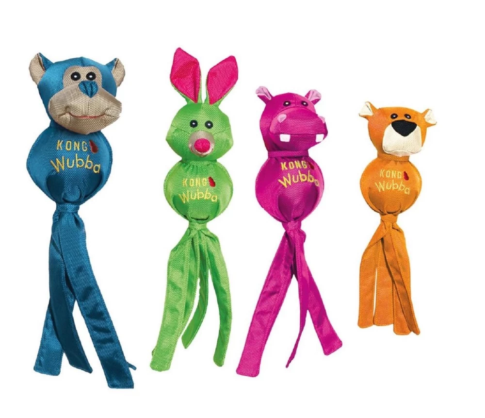 KONG® Spielzeug WUBBA BALLISTIC FRIENDS Versch. Größen Für Hunde