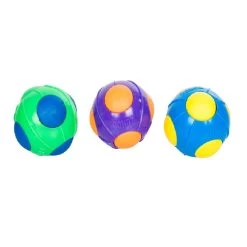 KONG® Spielzeug DURASOFT BALL Squeeker Farblich Sortiert Für Hunde