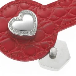 MAGNETIX Wellness Halsband-Schmuck HERZ Edelstahl KRISTALLE Für Tiere