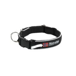Non-stop Dogwear NON-STOP Halsband POLAR COLLAR KLICK Reflektionshalsband SCHWARZ Für Hunde