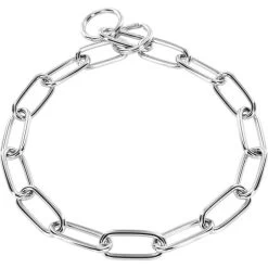 SPRENGER Erziehung HALSKETTE Langgliedkette 4 Mm 65cm Splentring-Stahl Für Hunde