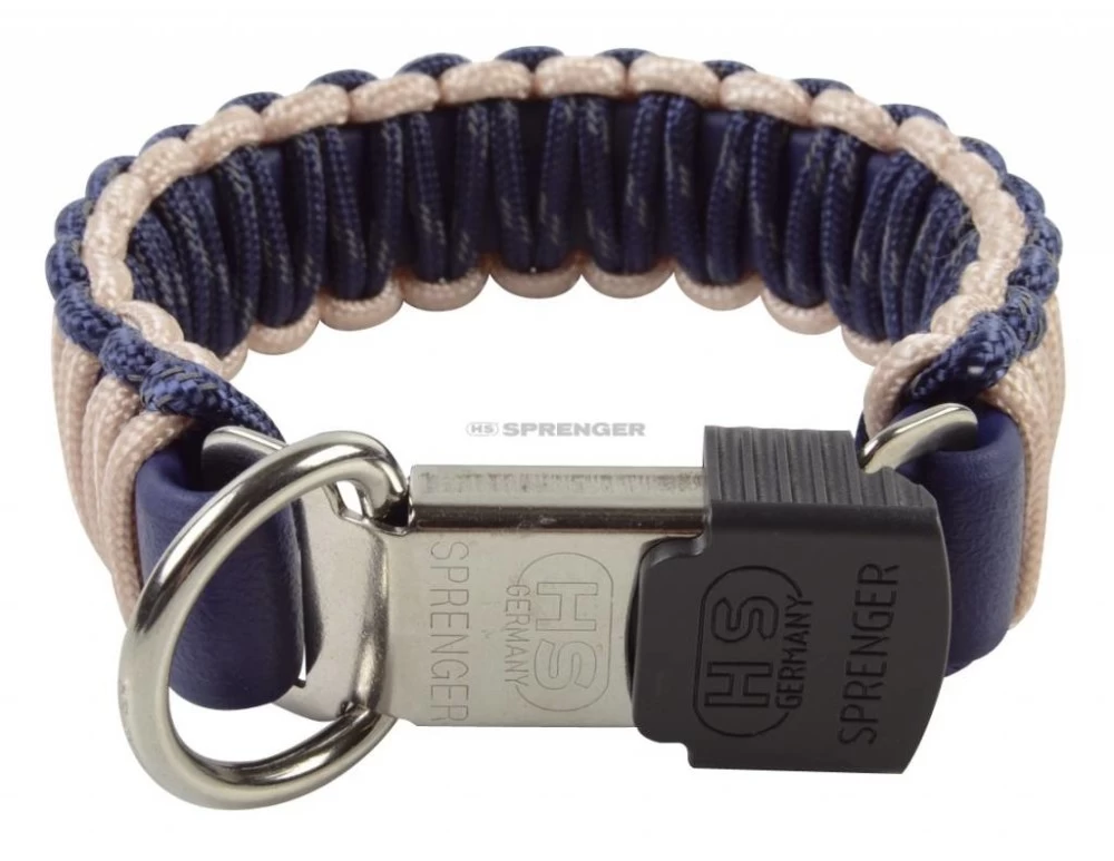 SPRENGER Halsband PARACORD HALSBAND Space/blush ClicLock Verschluss FĂŒr Hunde