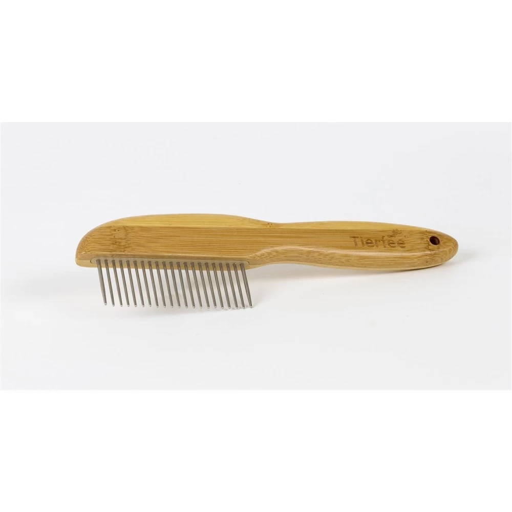 TIERFEE Kämme PFLEGEKAMM AUS BAMBUS Fellpflege Für Hunde & Katzen