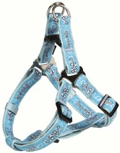 TRIXIE Geschirr Modern Art SPORTDOG XL 80-100 Cm/25 Mm Hellblau/blau Für Hunde