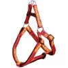 TRIXIE Geschirr Softline Motiv Dog Square L 65-80cm/25mm Rot-schwarz Für Hunde
