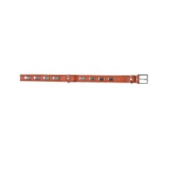TRIXIE Halsband Bovini Büffelleder Beschläge 36-42 Cm/20 Mm Terrakotta Für Hunde