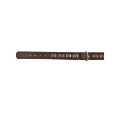 TRIXIE Halsband Bovini Büffelleder Beschläge M 36-42 Cm/20 Mm Braun Für Hunde