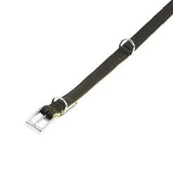 TRIXIE Halsband Bovini Büffelleder M-L 39-47 Cm/20 Mm Braun Für Hunde