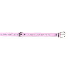 TRIXIE Halsband Fashion XS - M Strass 16 - 47cm Rosa-weiß Für Hunde