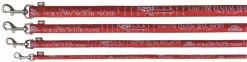 TRIXIE Leine Modern Art Follow Your Nose L-XL 1,00 M/25 Mm Rot Für Hunde