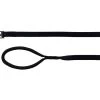 TRIXIE Leine Premium L-XL 1,00 M/25 Mm Schwarz Handschlaufe Für Hunde