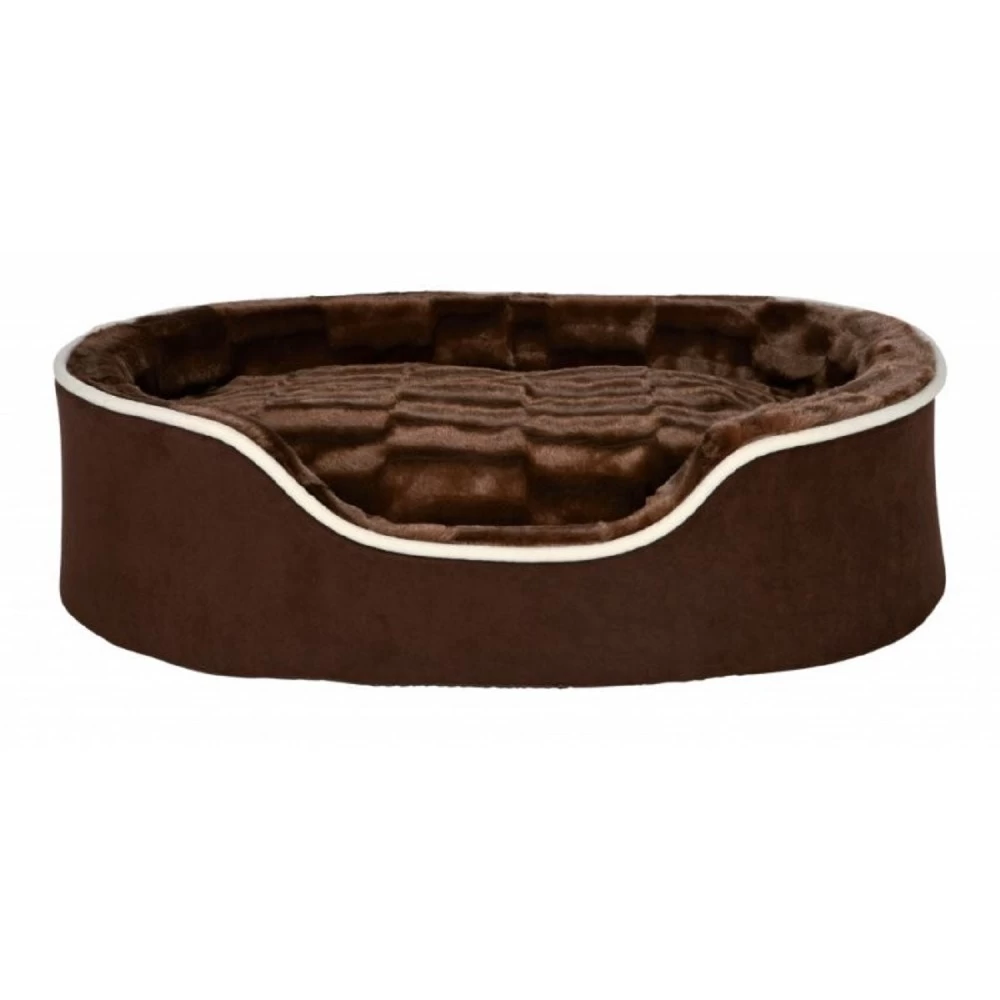 TRIXIE Liegebett BETT TESKA 85 X 65 Cm Braun FĂŒr Hunde