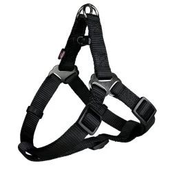 TRIXIE Premium ONE TOUCH Geschirr L 65-80 Cm/25 Mm Schwarz Für Hunde