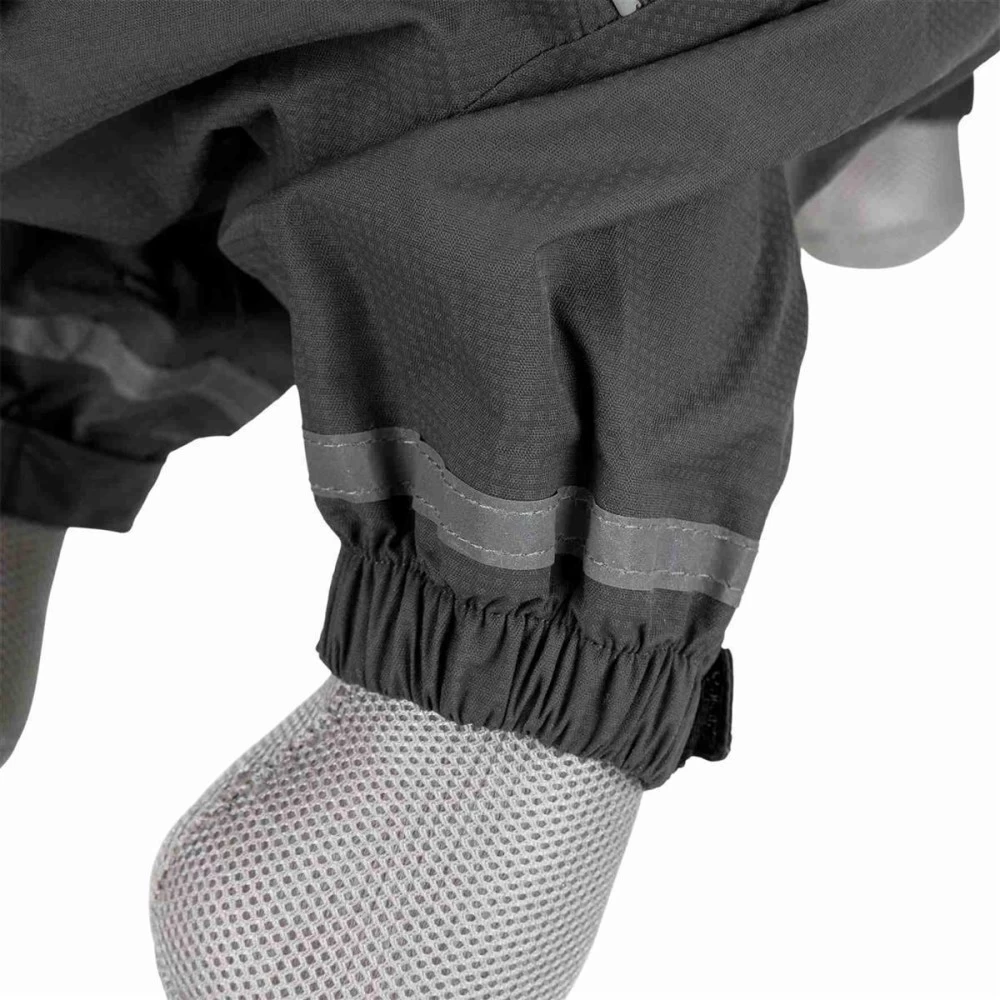 TRIXIE Regen-Overall VAASA Atmungsaktiv Grau Für Hunde – Bild 6