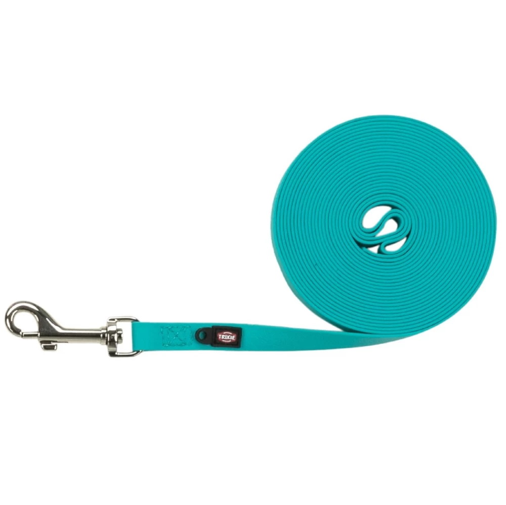 TRIXIE Schleppleine EASY LIFE Mit Handschlaufe Neongelb/ozean Für Hunde – Bild 2