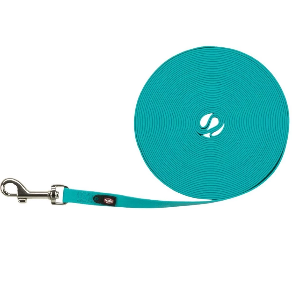 TRIXIE Schleppleine EASY LIFE Mit Handschlaufe Neongelb/ozean Für Hunde – Bild 3