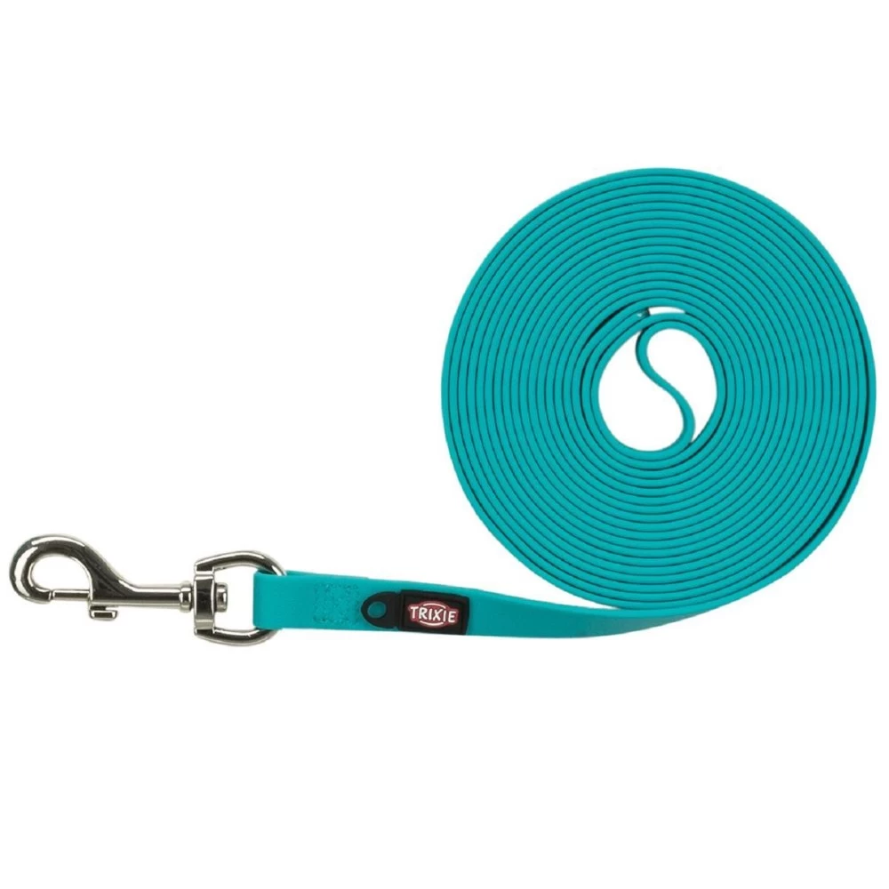 TRIXIE Schleppleine EASY LIFE Mit Handschlaufe Neongelb/ozean Für Hunde – Bild 4