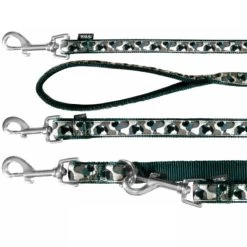 TRIXIE Verstellleine Modern Art Camouflage L-XL 2,00 M/25 Mm Grün Für Hunde