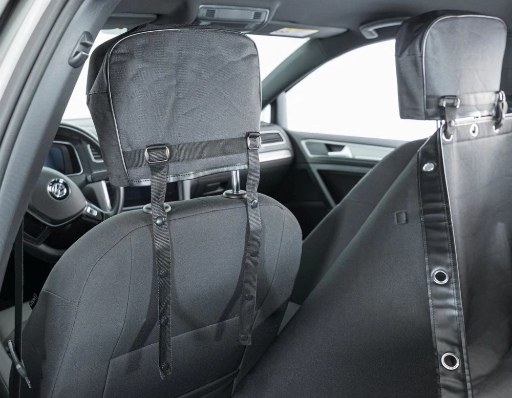 TRIXIE Zubehör AUTO-SCHONDECKE Teilbar 1,45 X 1,60 M Schwarz Für Hunde – Bild 4