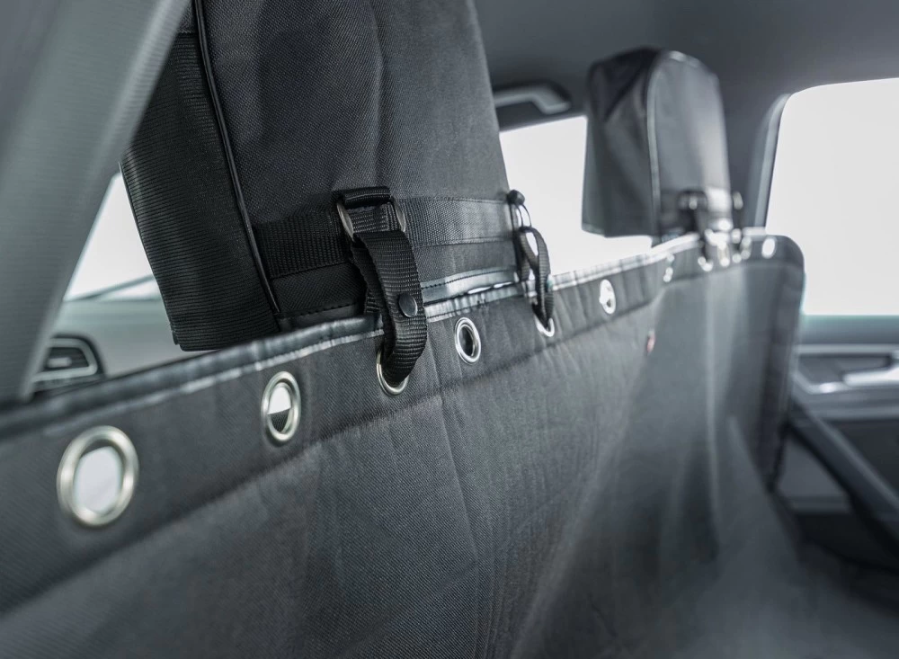 TRIXIE Zubehör AUTO-SCHONDECKE Teilbar 1,45 X 1,60 M Schwarz Für Hunde – Bild 7