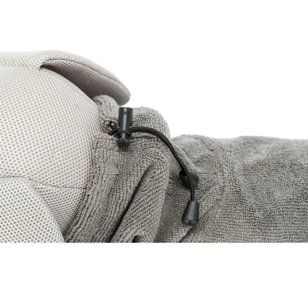 TRIXIE Zubehör Bademantel Grau XS - XL Frottee Für Hunde – Bild 8